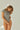 szare prążkowane damskie body basic "Gray"