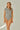 szare prążkowane damskie body basic "Gray"