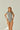szare prążkowane damskie body basic "Gray"