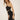 czarny damski crop top na ramiączkach basic "Black"