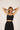 czarny damski crop top na ramiączkach basic "Black"