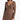 prążkowana sukienka mini z dekoltem w kształcie v "Chocolate"