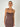 Hola - sukienka maxi z odkrytymi plecami chocolate w790