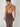 Hola - sukienka maxi z odkrytymi plecami chocolate w790