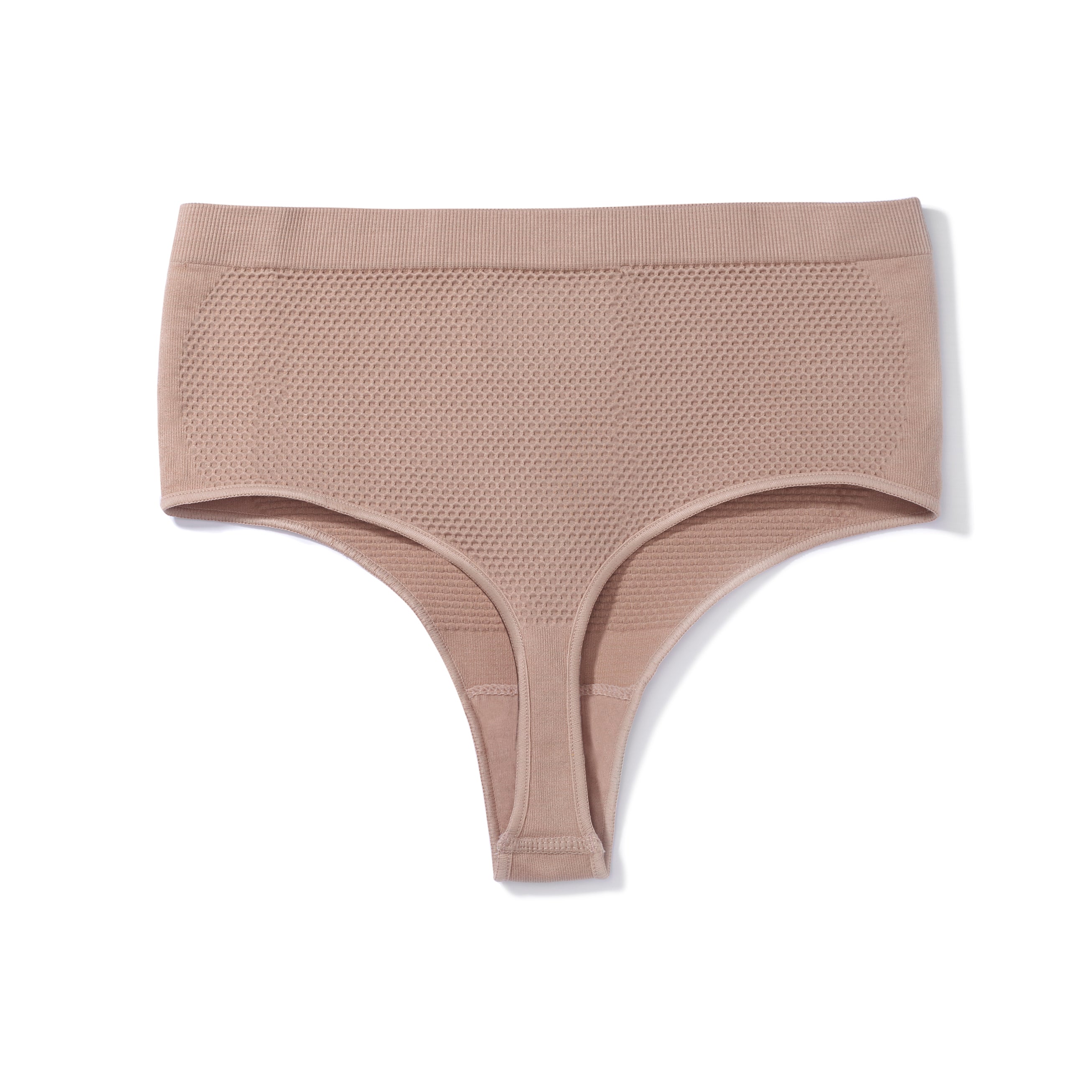 Kim - High Waist Shaping Thong Panties