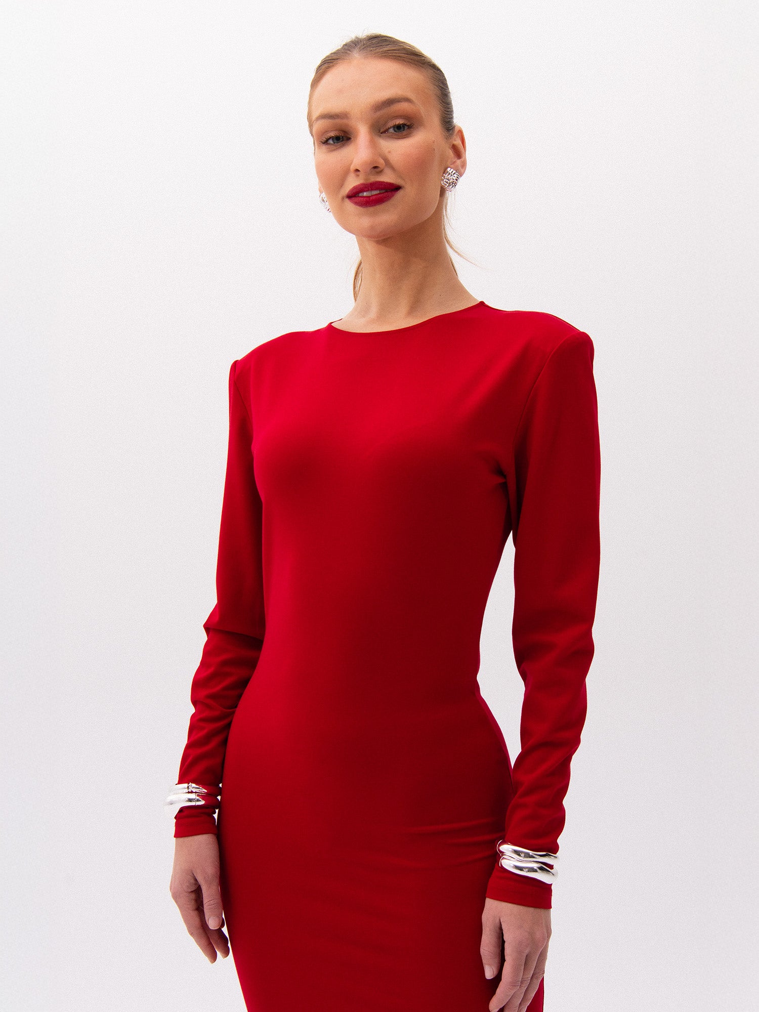 Bella - a boxy, padded mimi dress