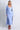 Lily - prążkowany długi kardigan basic - Baby Blue