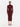 Askja – gestreiftes Maxikleid in Burgund mit Rollkragen