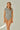 szare prążkowane damskie body basic "Gray"