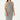 szara ściągaczowa sukienka midi na ramiączkach "Gray"