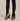czarne ściągaczowe legginsy damskie z rozpinanymi nogawkami "Black"