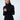 Turtleneck - klasyczny golf z micromodalu - Black