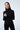 Turtleneck - klasyczny golf z micromodalu - Black