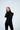 Turtleneck - klasyczny golf z micromodalu - Black