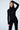 Turtleneck - klasyczny golf z micromodalu - Black