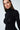 Turtleneck - klasyczny golf z micromodalu - Black