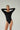 Czarne body damskie z odkrytymi plecami do eleganckich stylizacji